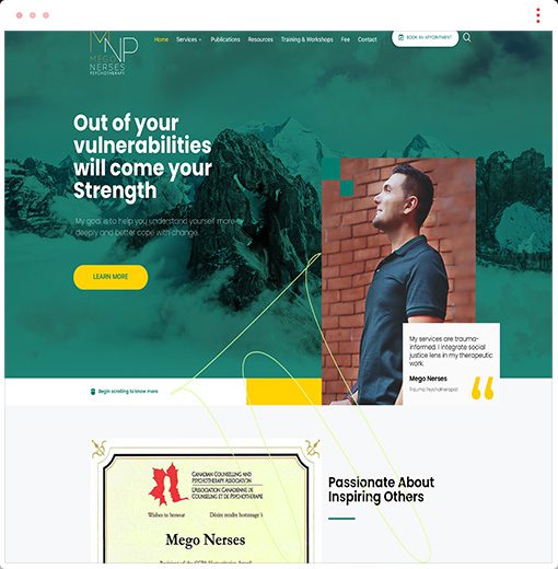 web design development