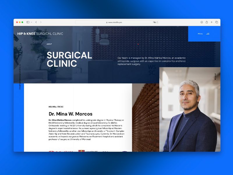 Dr.Mina web design company ottawa online marketing agency iwebapp